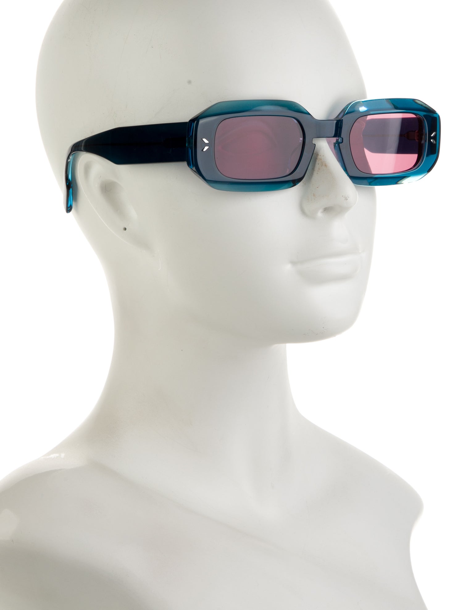 McQ Alexander McQueen Square Tinted Sunglasses